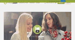 Desktop Screenshot of mediapaper.se