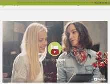 Tablet Screenshot of mediapaper.se